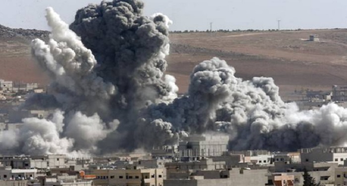 inter सीरिया में हवाई हमलों में 14 नागरिकों की मौत
