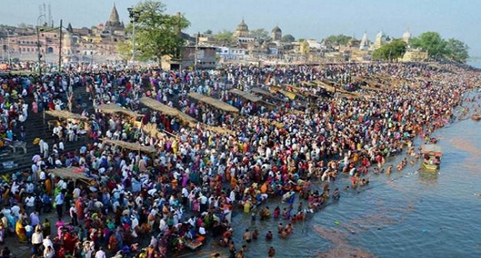 ayodhya ram navmi stampede राम नगरी में भीड़ हुई बेकाबू, भगदड़ में एक महिला की मौत 2 घायल