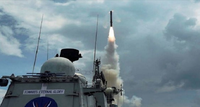 barmsos नौसेना की एक और कामयाबी ,युद्धपोत से छोड़ी गई सुपरसोनिक मिसाइल