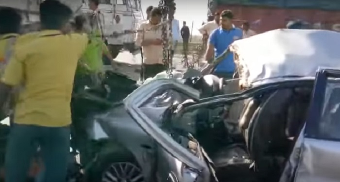 car accident पाली के सुमेरपुर में भीषण सड़क हादसे में 4 की मौत
