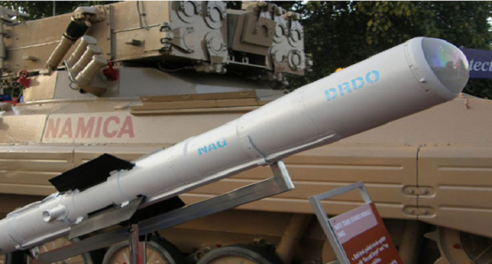nag पाकिस्तान सीमा पर भारत ने किया मिसाइल परिक्षण