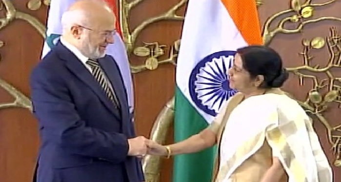 Sushma Swaraj, meet, Iraq, Foreign Minister, Mosul