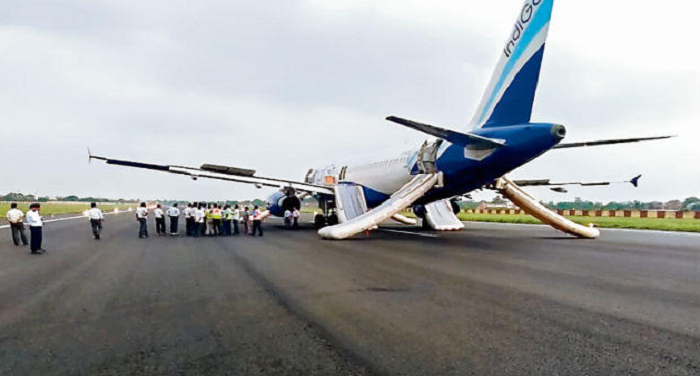 lsdrj पटना एयरपोर्ट पर टला बड़ा हादसा, विमान के इंजन में लगी आग