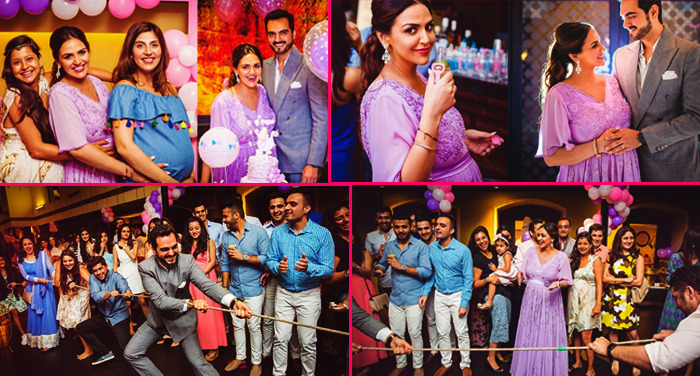 esha deol baby shower party