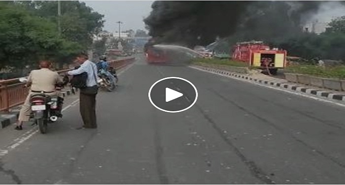 dera ncr हरियाणा से निकली आग पहुंची दिल्ली और यूपी में भी देखें वीडियो