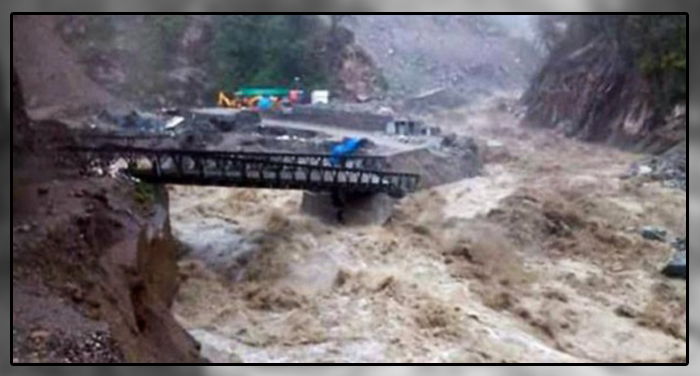 monsoon rainfall flood, uttarakhand, rising water level, people dead