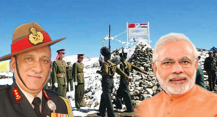 modi and vipin rawat आर्मी चीफ के भरोसे के बाद भारत की हुई कूटनीतिक जीत- सूत्र