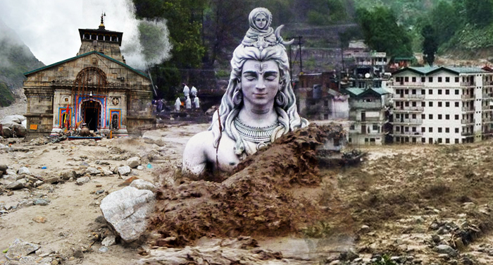 kedarnath flood बादल फटने से बारिश का रौद्र रूप, मरने वालों की संख्या हुई आठ, बचाव कार्य जारी