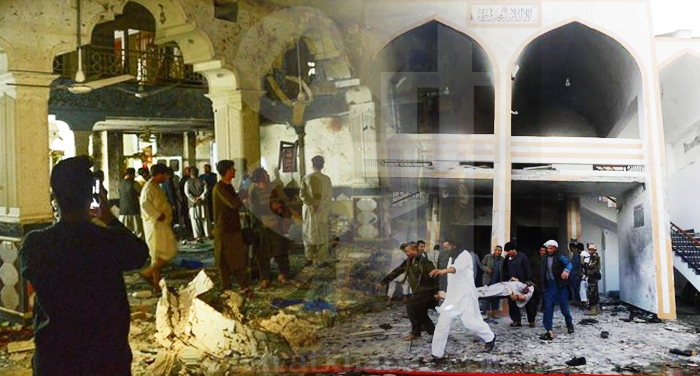 afghanistan अफगानिस्तान: दो मस्जिदों पर हुआ फिदायीन हमला, 63 लोगों की मौत