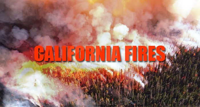 california fire अमेरिका: कैलिफोर्निया के जंगल में लगी भीषण आग, 10 लोगों की मौत