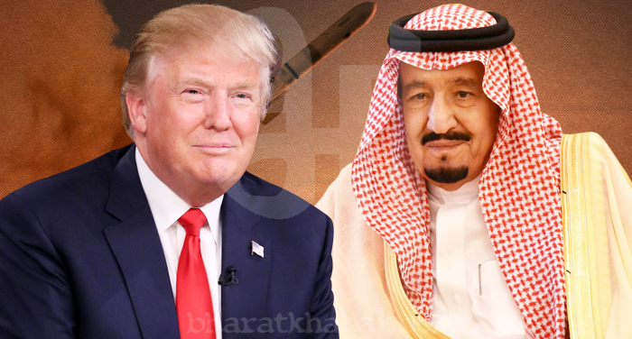 trump and saudi king अमेरिका और सऊदी अरब में हुए रक्षा सौदे, अमेरिका देगा थाड लॉन्चर