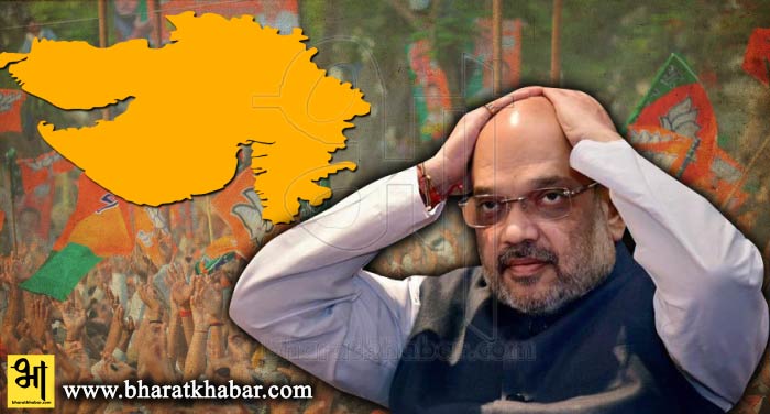 amit shah 3 गुजरात चुनाव: टिकट नहीं मिलने से नाराज बीजेपी नेताओं ने दिया इस्तीफा, अमित शाह मनाने पहुंचे