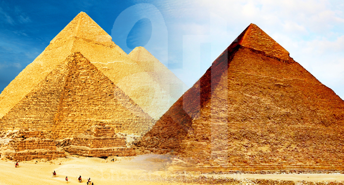 pyramids युनानी इतिहासकार ने गीजा के ग्रेट पिरामिड में ढूंढा नया तथ्य