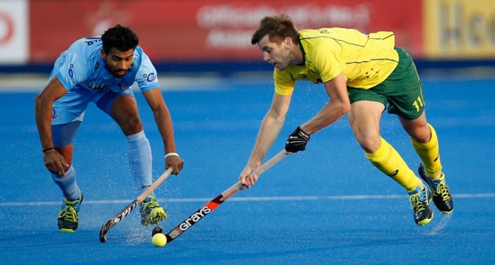 india hockey m एफआईएच हॉकी विश्वकप के मुकाबले में भारत और ऑस्ट्रेलिया के बीच में होगा मुकाबला