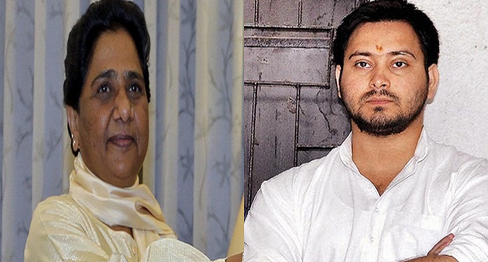 Mayawati जब-तक सत्ता में बीजेपी मायावती नहीं जाना चाहती राज्यसभा: तेजस्वी