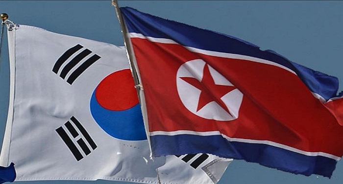 south korea north korea flag 600 उत्तर और दक्षिण कोरिया में सुधरते रिश्ते, होगा कोरियाई सम्मेलन
