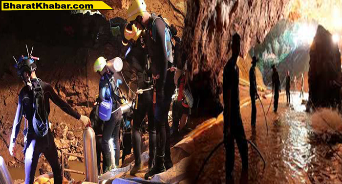01 71 थाईलैंड ऑपरेशन: गुफा में फंसे 12 बच्चों और उनके एक कोच को सुरक्षित निकाल लिया गया