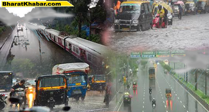 02 57 मुंबई में बारिश का कहर, 7 लोगों की मौत, रेलवे ट्रेक भी डूबा