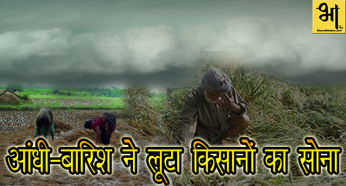 15 25 आंधी-बारिश ने लूटा किसानों का सोना, मांगा मुआवजा