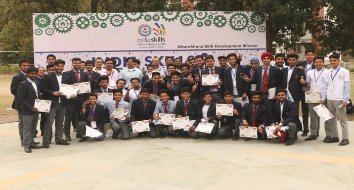 cm सेवायोजन विभाग द्वारा इंडिया स्किल्स प्रतियोगिता का सफल आयोजन किया गया
