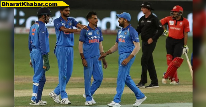 indian cricketer एशिया कप 2018: हांगकांग से मैच जीतने में टीम इंडिया के छूटे पसीने, 26 रनों से दर्ज की जीत