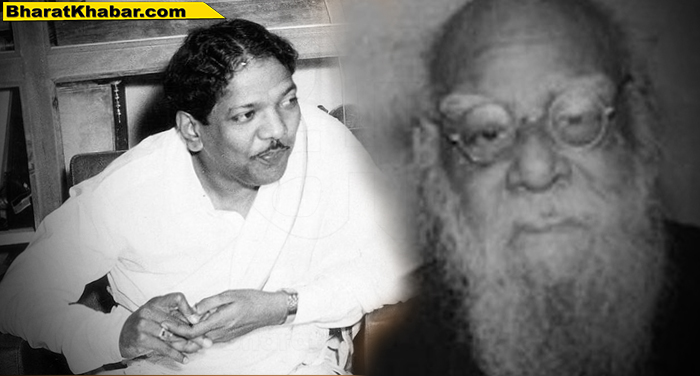karunanidhi with periyar करुणानिधि पेरियर की राजनीति से प्रभावित और हिंदी के विरोधी थे
