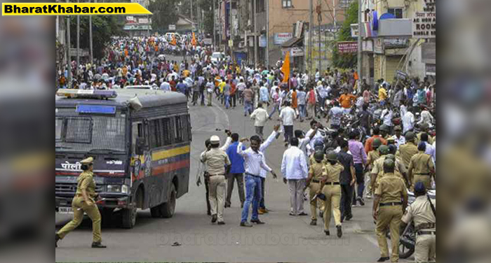  महाराष्ट्र: फिर भड़की मराठा आंदोलन की आग,आज से जेल भरो आंदोलन की शुरूआत