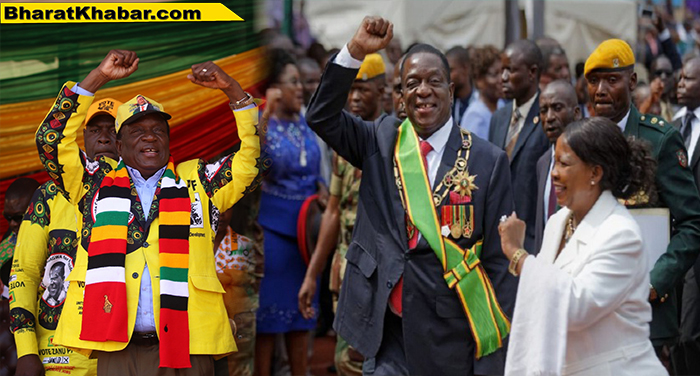 जिम्बाब्वे: एमर्सन नांगाग्वा ने राष्ट्रपति चुनाव में जीत दर्ज की,50.8 फीसदी वोटों से मारी बाजी