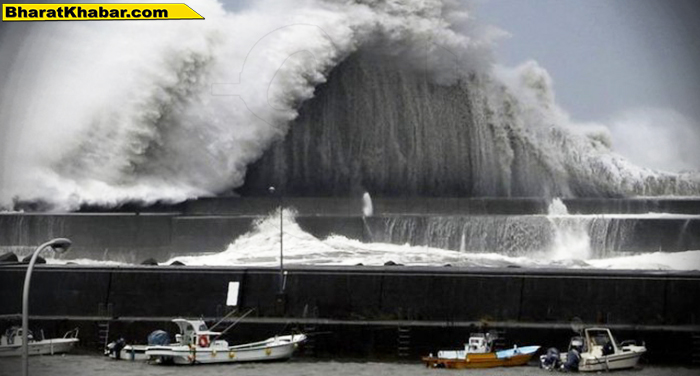 जापान के तोकुशिमा में जेबी तूफान ने मचाई तबाही,अब तक 7 की मौत, 200 घायल