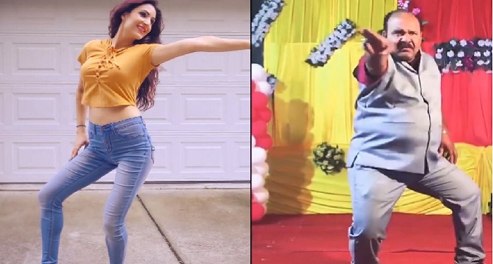 deep barar ‘डांसर अंकल’ के डांस मूव्स की कायल हुई ये विदेशी लड़की, साथ में पोस्ट की वीडियो