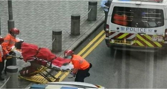 hongkong हांगकांग के एक शॉपिंग सेंटर में हुआ आत्मघाती हमला,1 की मौत और 3 घायल