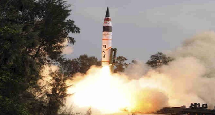 misail pariksan भारत ने अग्नि-5 मिसाइल का अब्दुल कलाम आईलैंड के इंटेग्रेटिड टेस्ट रेंज से सफल परीक्षण किया