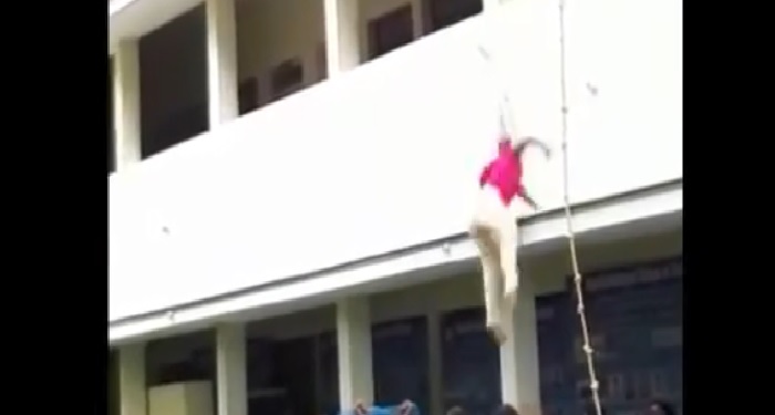 mak drill मॉक ड्रिल के दौरान छात्रा की 2 मंजिल से गिरकर हुई मौत