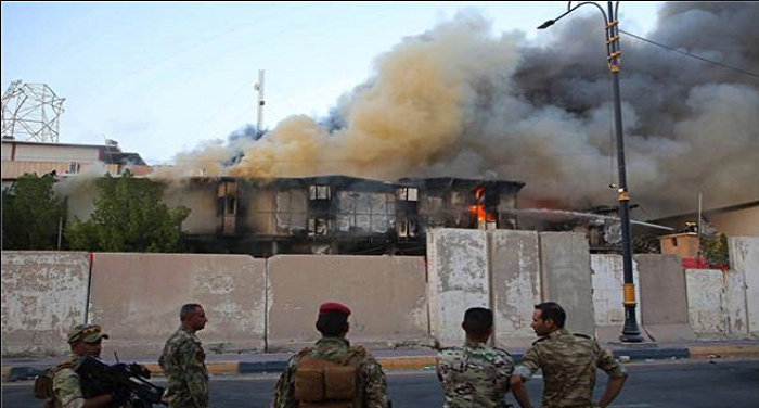  इराक की राजधानी बगदाद में दागे गए तीन मोर्टार ,कोई हाताहात नहीं