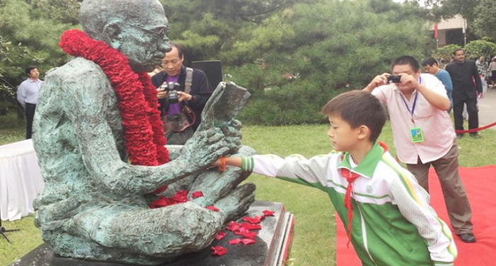 चीन में भी मनाई गई अहिंसा के पुजारी महात्मा गांधी की 150वीं जयंती