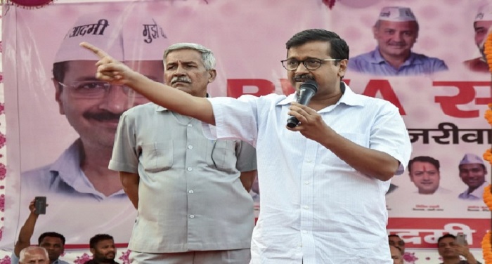 kejrival दिल्ली सीएम केजरीवाल का बयान कहा, मोदी को हराना है तो कांग्रेस को न दें वोट