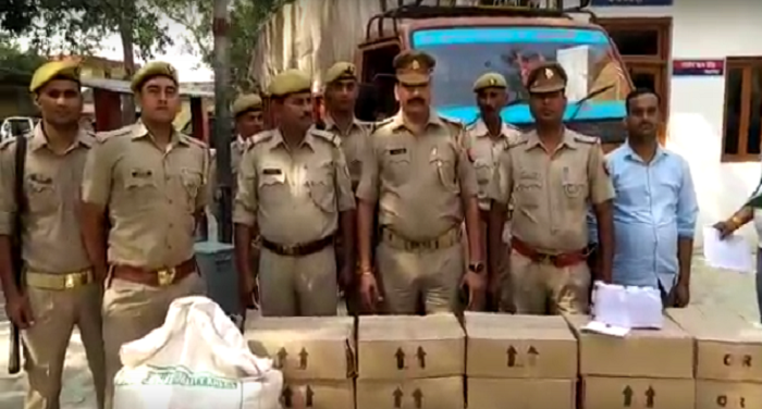 उप्रः मैनपुरी में पुलिस ने जब्त की 7 लाख की अवैध शराब