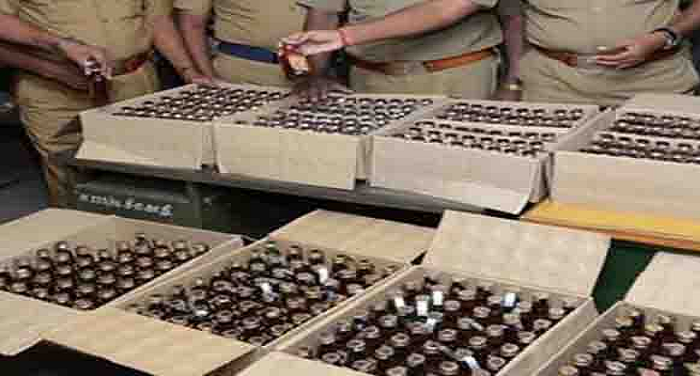 हरियाणाः पुलिस ने 1200 पेटी देशी शराब बरामद, एक आरोपी को भी किया गिरफ्तार