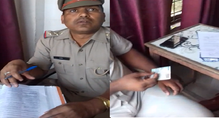 उप्रःहरदोई में चेकिंग के नाम पर पुलिस कर रही रिश्वतखोरी,वीडियो हुआ वायरल