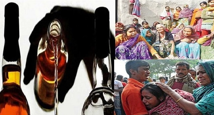 sharab यूपी और उत्तराखंड में जहरीली शराब से मरने वालों की संख्या 72, विपक्ष का कोई हमला नहीं