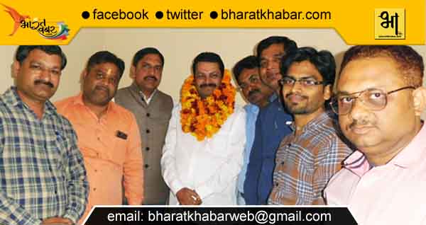 VivekSinghGuddu कानपुर के वरिष्ठ भाजपा नेता विवेक सिंह का मेरठ में हुआ स्वागत