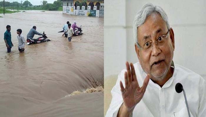 NITISH बिहार में आई बाढ़ पर सीएम नीतीश का बेतुका बयान, स्थिति किसी के हाथ में नहीं होती