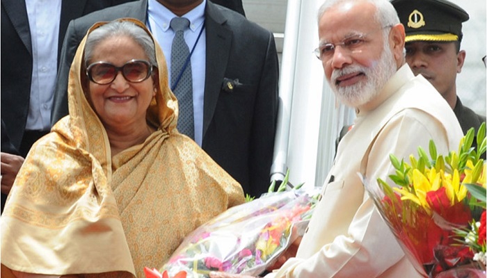 pm modi 2 भारत और बांग्लादेश के प्रधानमंत्रियों के बीच हो सकते हैं छह- सात समझौतों पर हस्ताक्षर