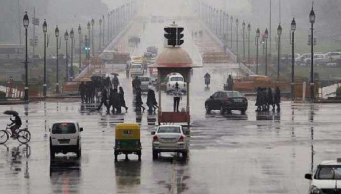 delhi 1 राजधानी दिल्ली- एनसीआर में रात भर पड़ी बारिश से दिल्ली वासियों को प्रदूषण से मिली राहत