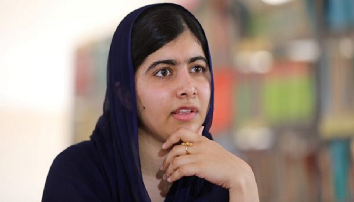 मलाला पाकिस्तान की नोबेल विजेता मलाला यूसुफजई "विश्व की सबसे प्रसिद्ध किशोरी' घोषित