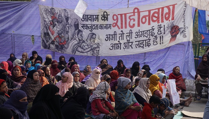 दिल्ली शाहीन बाग दिल्ली के शाहीन बाग में नागरिकता संशोधन कानून के खिलाफ विरोध प्रदर्शन