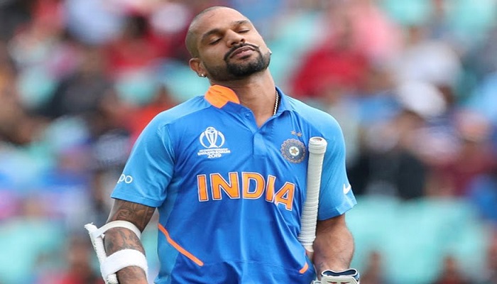 शिखर धवन भारत को न्यूजीलैंड में पांच मैचों की 20-20 इंटरनेशनल सीरीज खेलने से पहले भारत को लगा बड़ा झटका