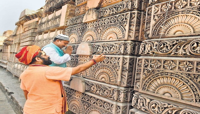 अयोध्या अयोध्या में राम मंदिर निर्माण का कार्य 25 अप्रैल को पड़ने वाली अक्षय तृतीया से शुरू होने की संभावना