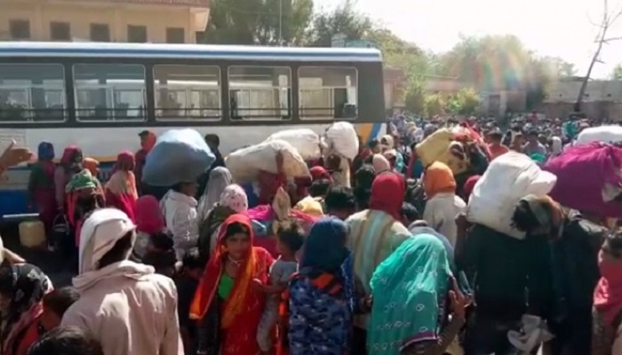 बसों को किया गया बंद | Bharatkhabar |राजस्थान Rajasthan कोरोना वायरस | Latest news