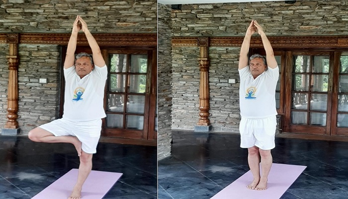 cm rawat 3 सीएम रावत ने अंतर्राष्ट्रीय योग दिवस की शुभकामनाएं दी, साथ ही योगा भी किया